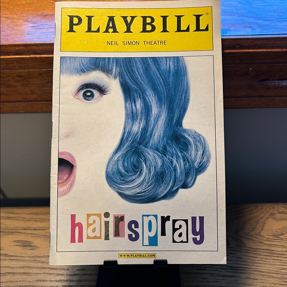 🎭 HAIRSPRAY February 2006 Playbill – Neil Simon Theatre Broadway Music